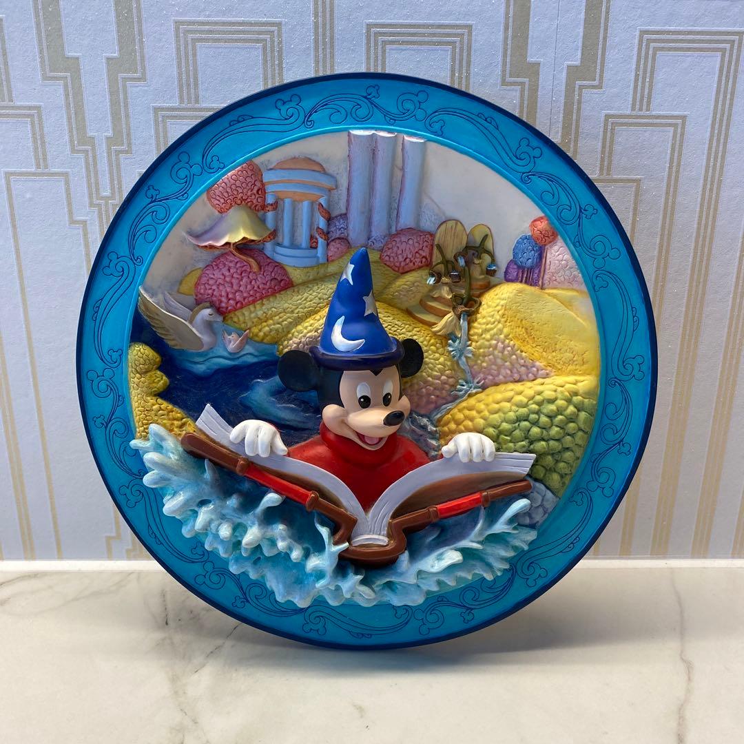 ディズニー　レリーフプレート