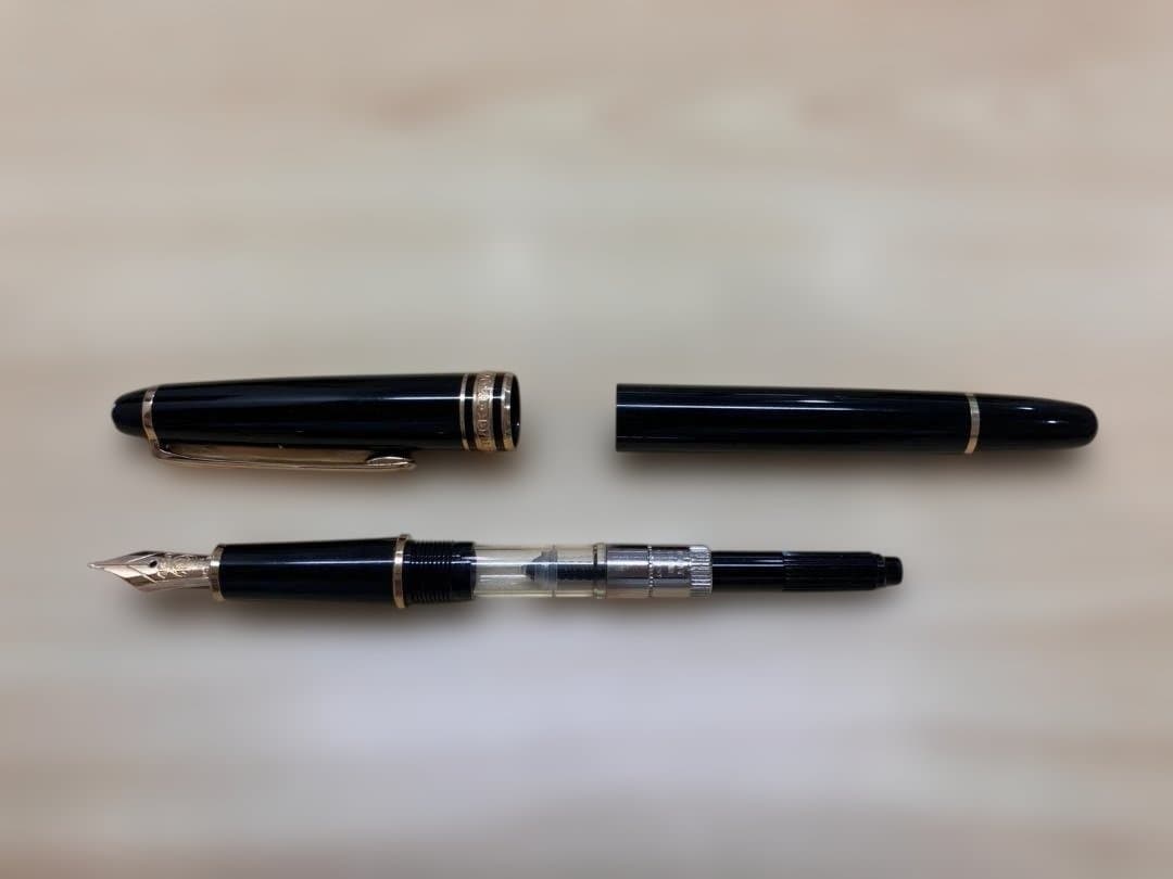 y*n様 未使用品！吸入式 モンブラン 万年筆 マイスターシュティックNo.14