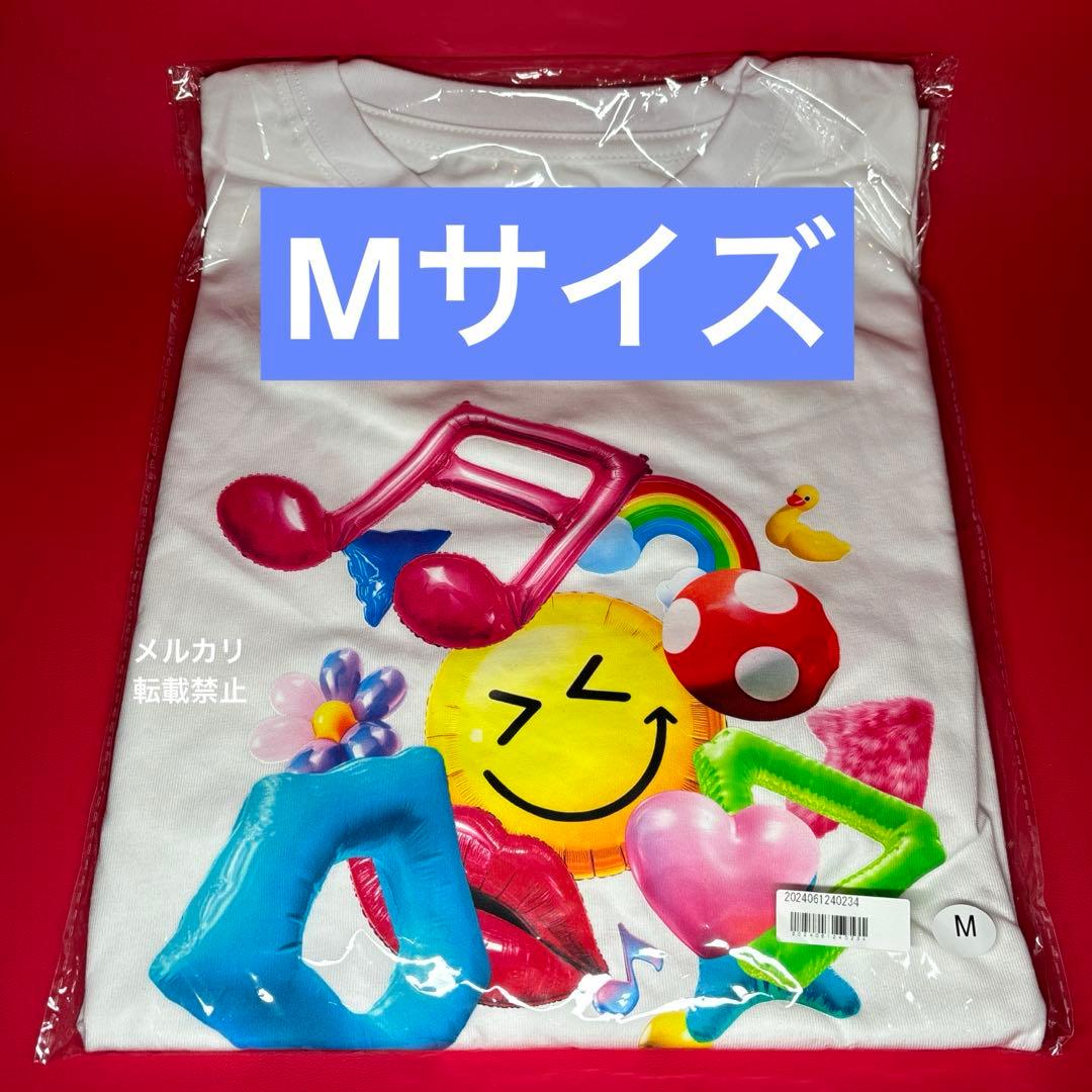 アンコールT【Mサイズ】ツアーTシャツ 白 「SMILE POP!」 グッズ