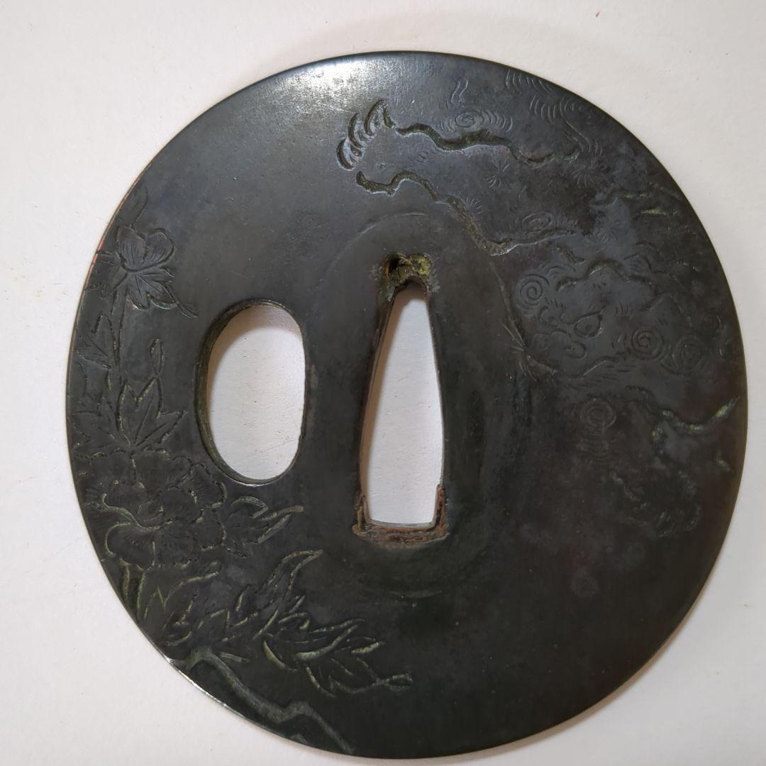 日本刀　鍔　刀装具 (35)