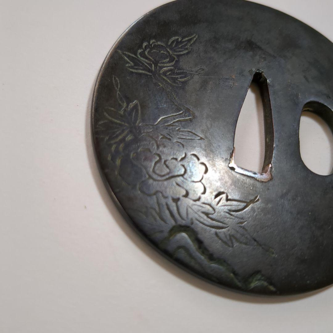 日本刀　鍔　刀装具 (35)