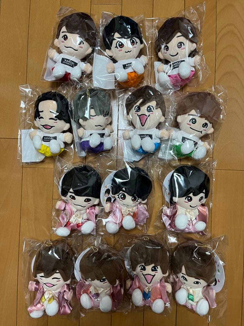 新品★なにわ男子 ちびぬい 14体 全種類セット 第一弾 第二弾 はぴぬい