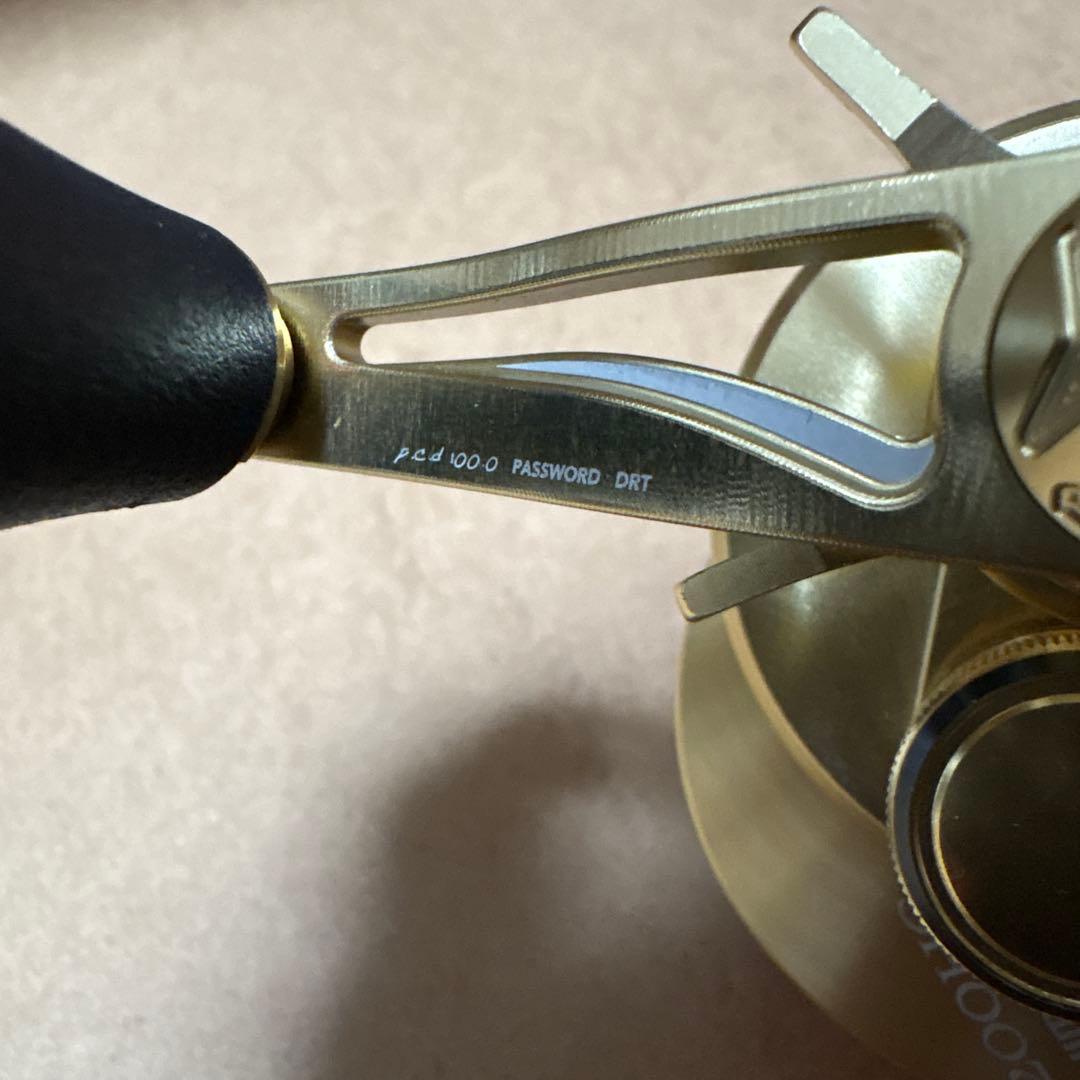 DRT バリアルハンドル ゴールド100 リールおまけ