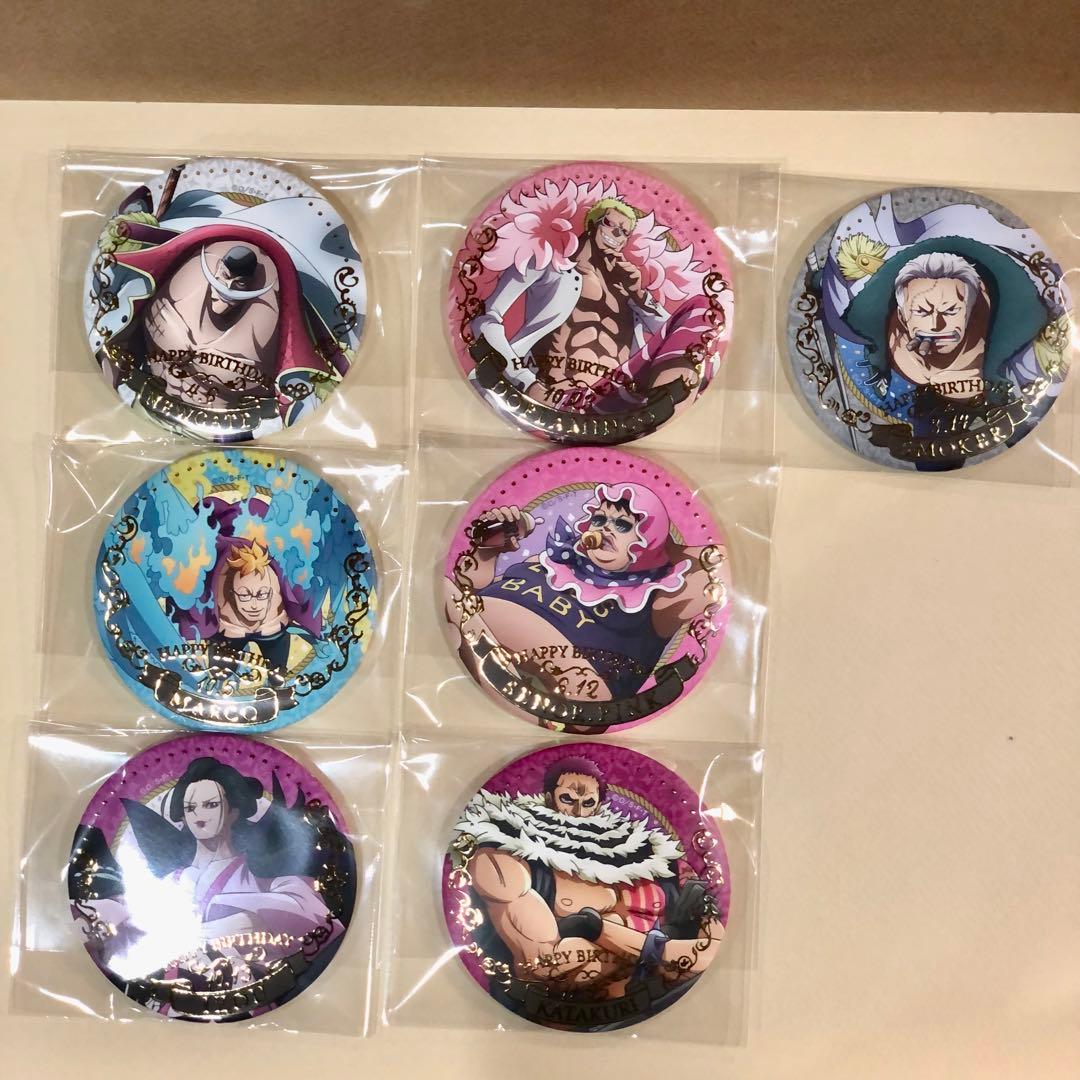 ワンピース バースデイ缶バッジ　40点セット　まとめ売り