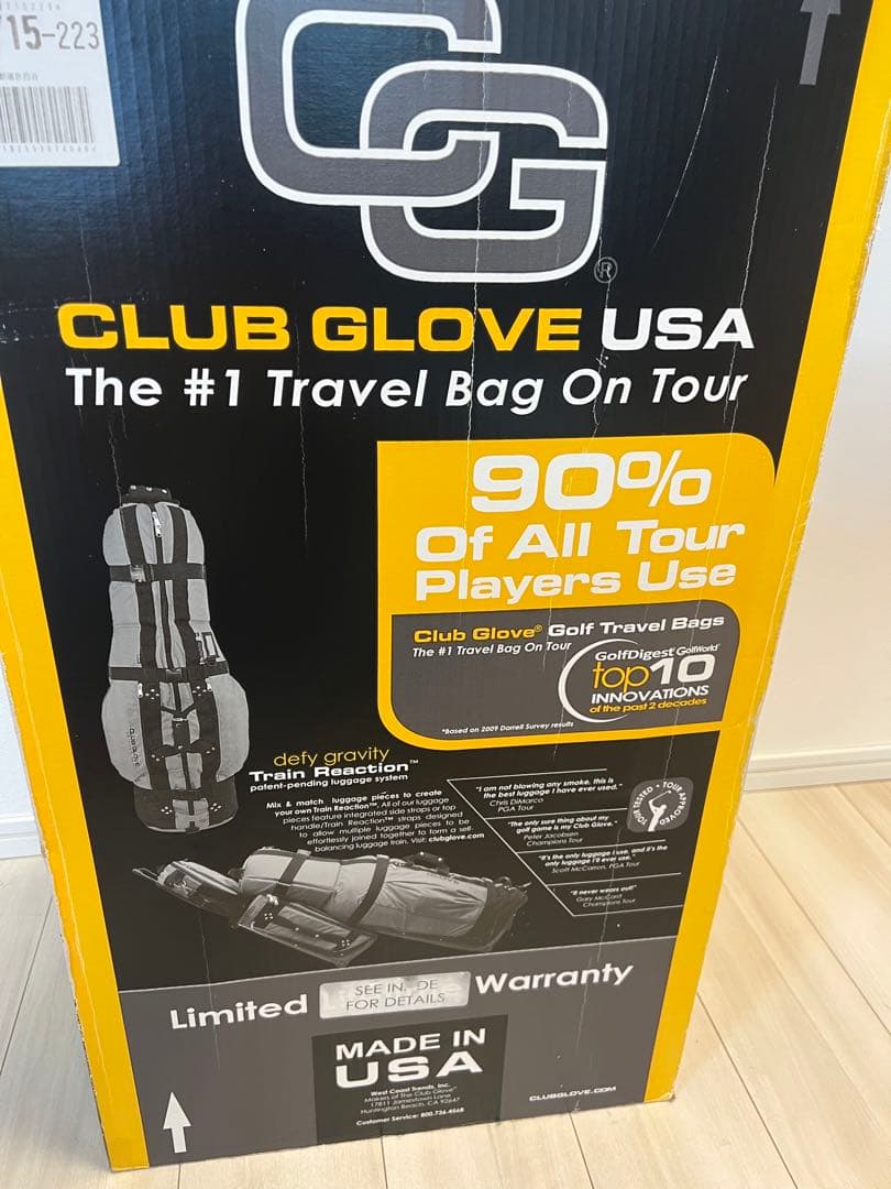 ゴルフバック　アメリカ製　ゴルフツアーバック　PGA