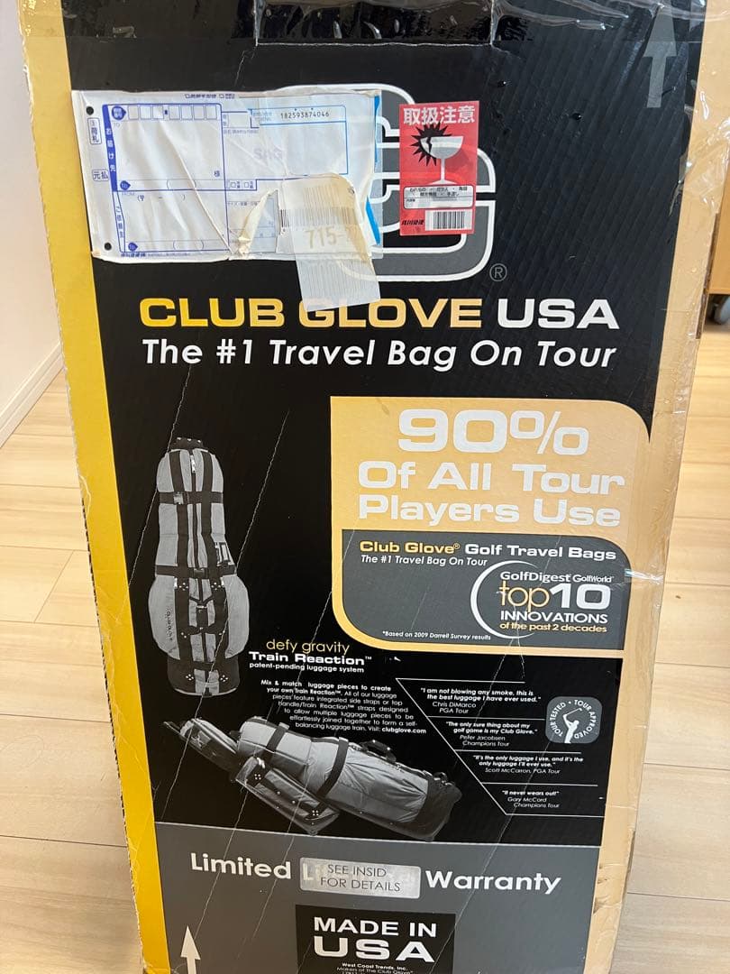 ゴルフバック　アメリカ製　ゴルフツアーバック　PGA