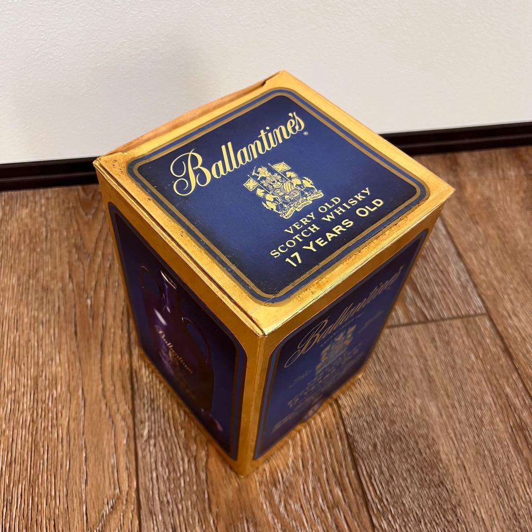 Ballantine's 17年 スコッチウイスキー バランタイン 陶器ボトル
