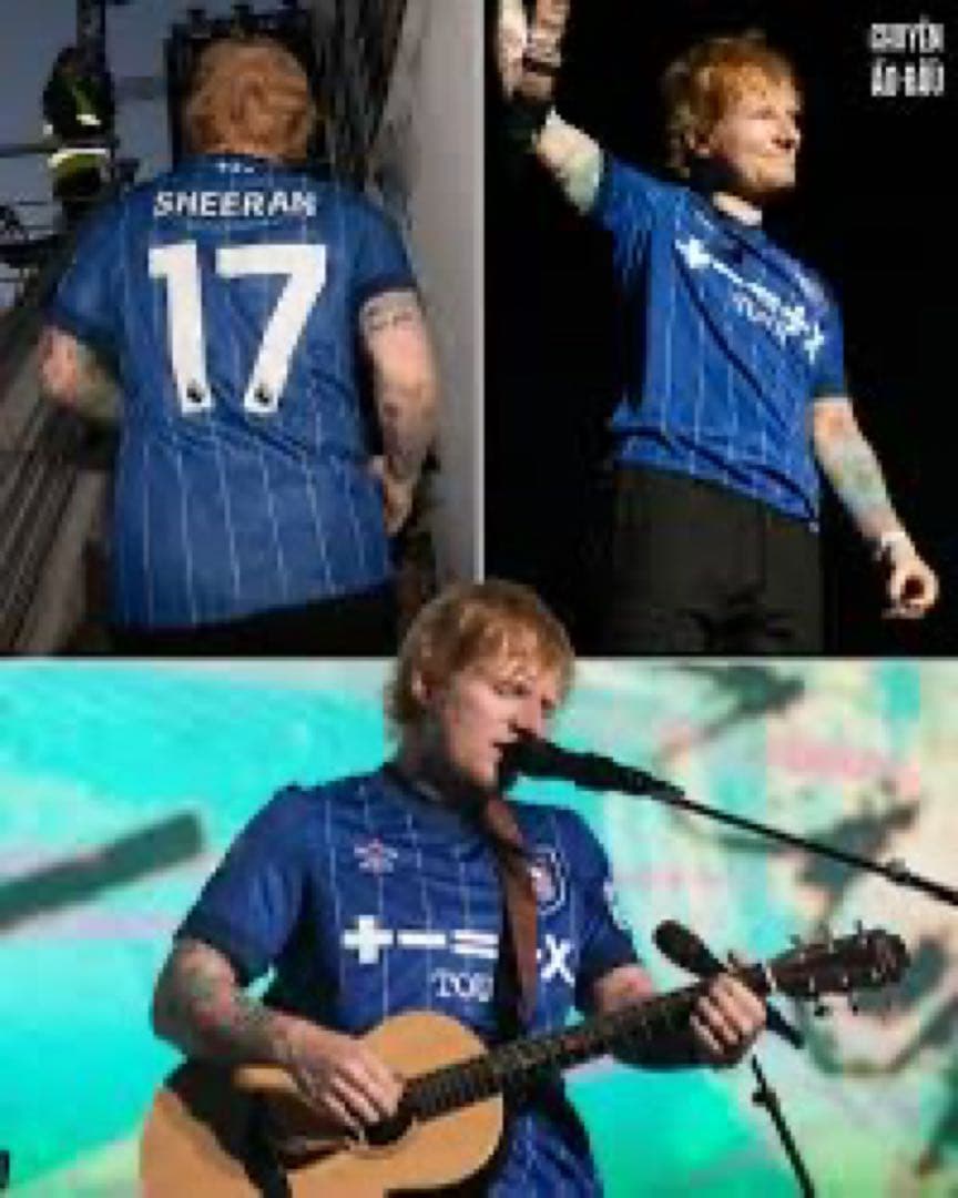 【超レア】ED SHEERAN(エド・シーラン)×IPSWICH公式ユニフォーム