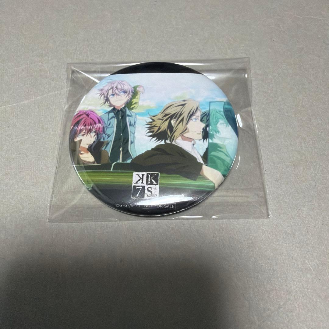 アニメガ　特典　缶バッジ　比水　紫　磐舟　スクナ　K SEVEN STORIES