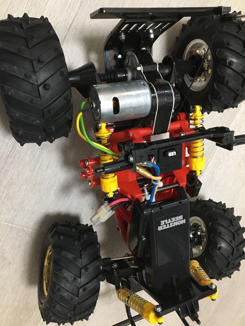 田宮モンスタービートル未走行品メカ付き