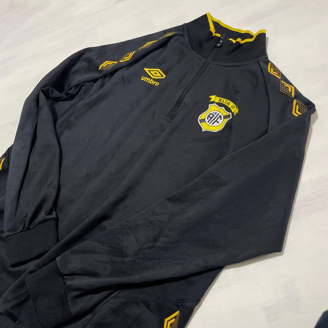 激レア　umbro ノルウェーリーグ　ALTA IF ハーフジップジャージ