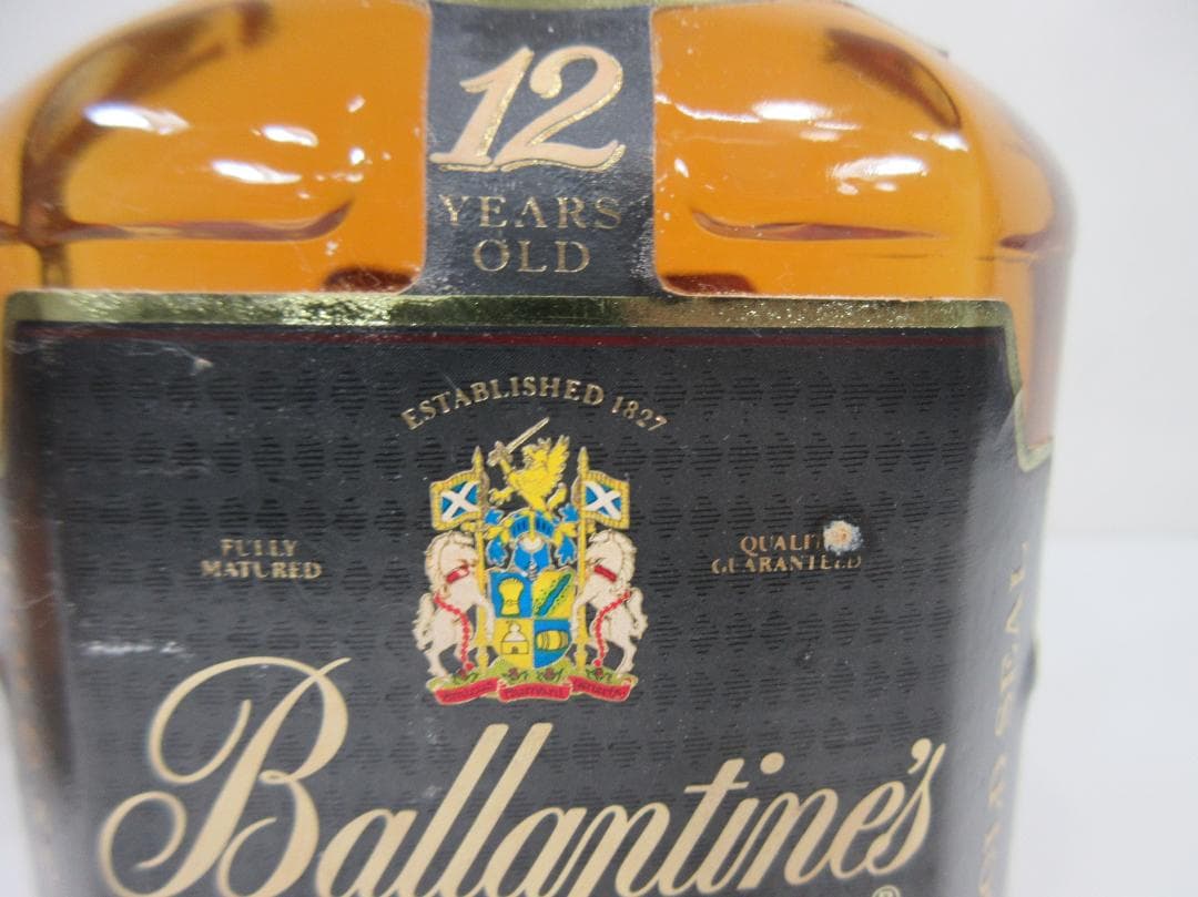 ウイスキー Ballantine's 12 Years Old & Gold Seal