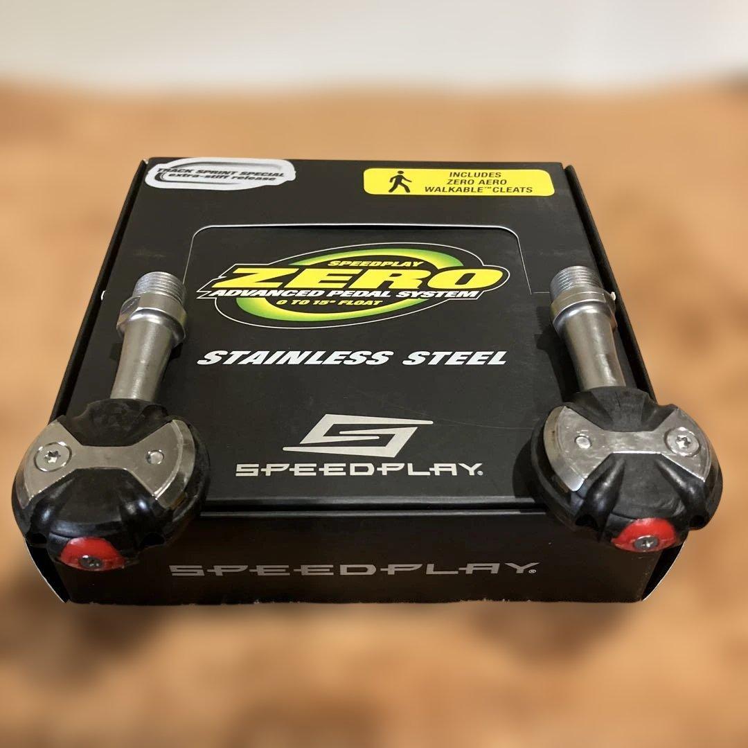 SPEEDPLAYペダルクリートセット ステンレス　TRACK