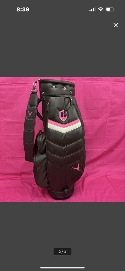 女性用　キャロウェイ　キャディバック