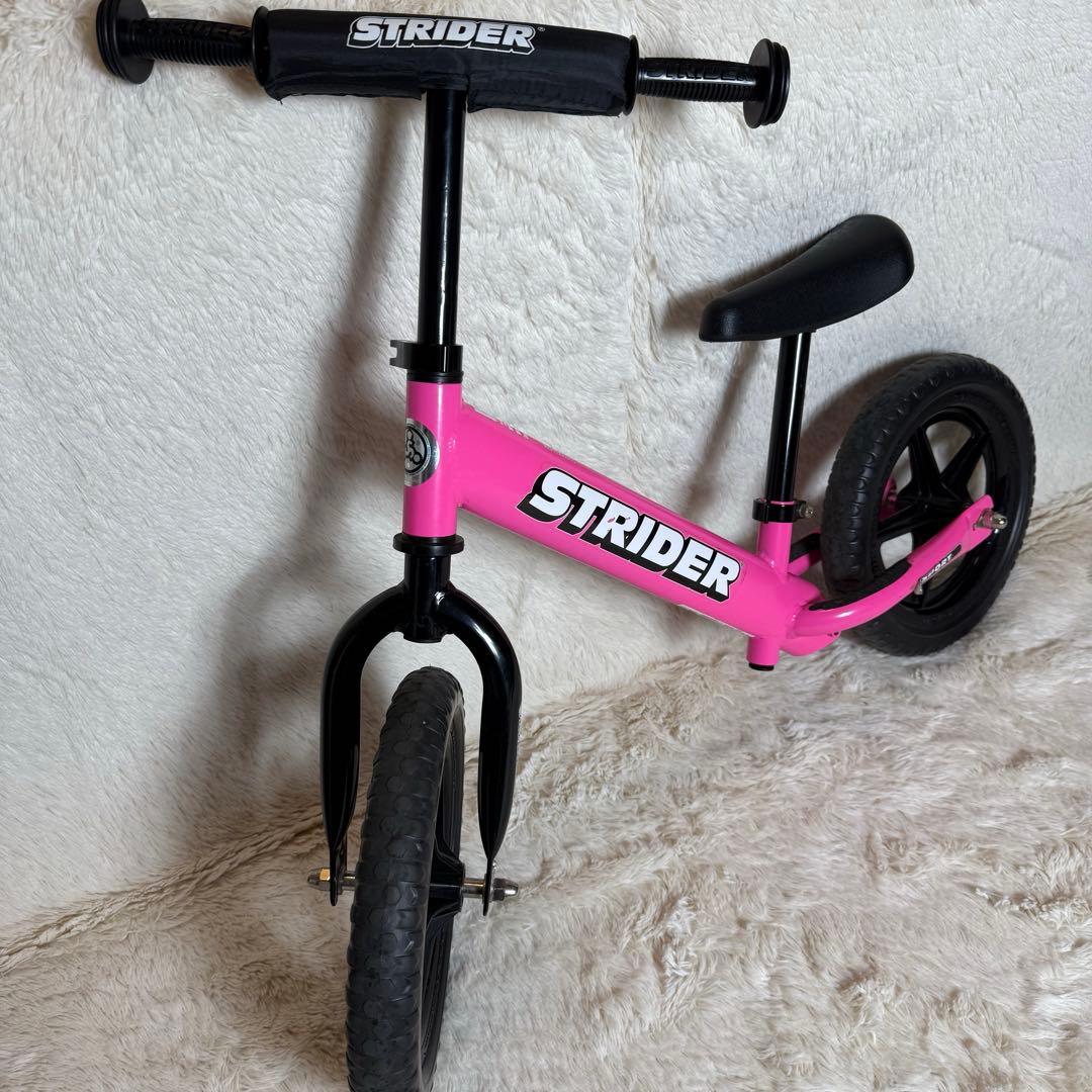 STRIDER スライダー12スポーツ バランスバイク ピンク