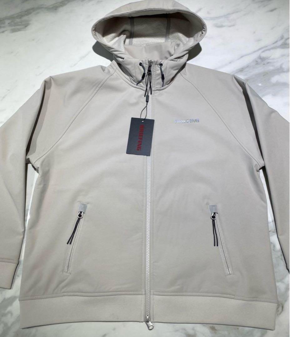 【新品・タグ付き】BRIEFING レディース パーカー フリース ベージュ L