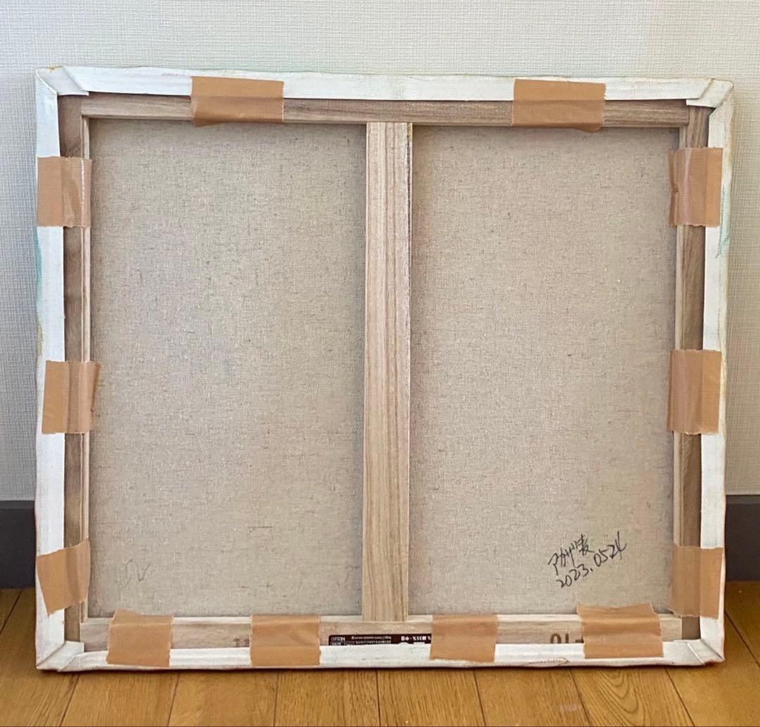 期間限定特典❤️原画☆キャンバスF10【猫たちが一緒に香ばしいお風呂に入ります】