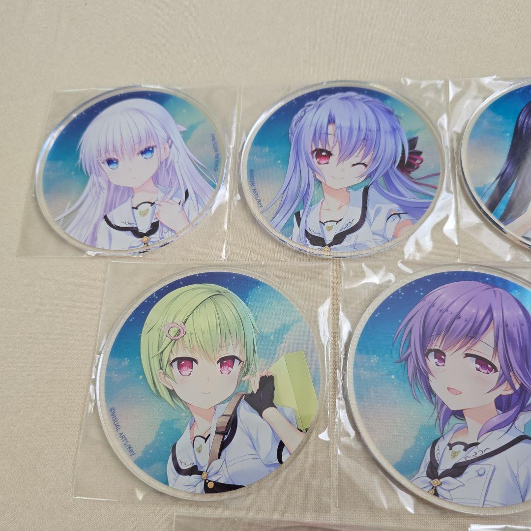 summer pockets　グラッテ　アクリルコースター　コンプセット