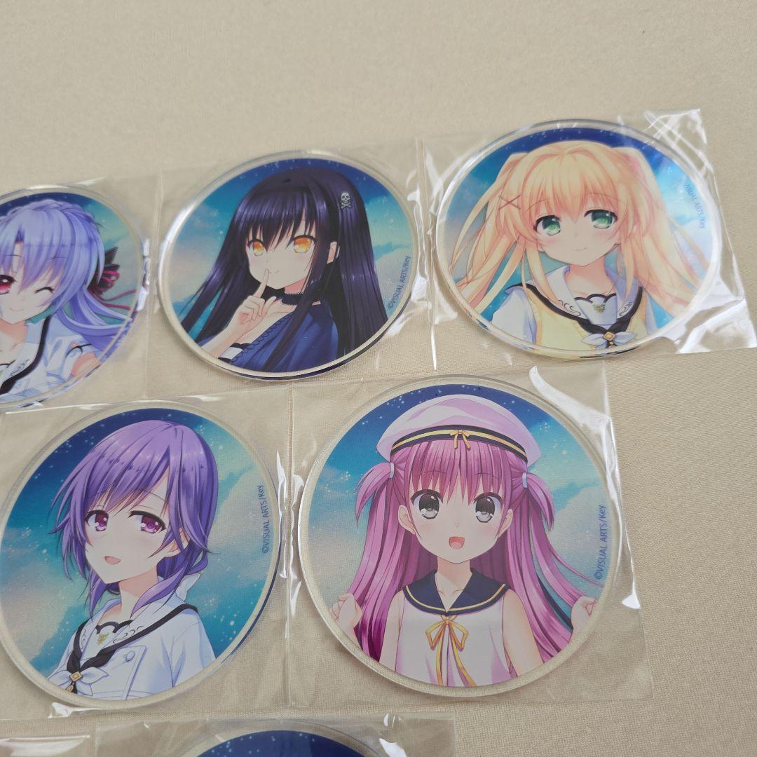 summer pockets　グラッテ　アクリルコースター　コンプセット