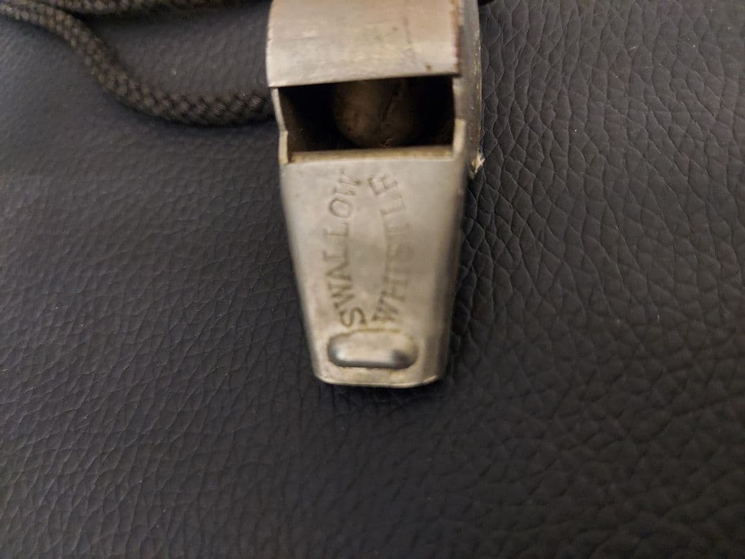 ★国鉄『SEIKO 手巻き懐中時計/ホイッスル』鉄道グッズ2点セット/ジャンク品