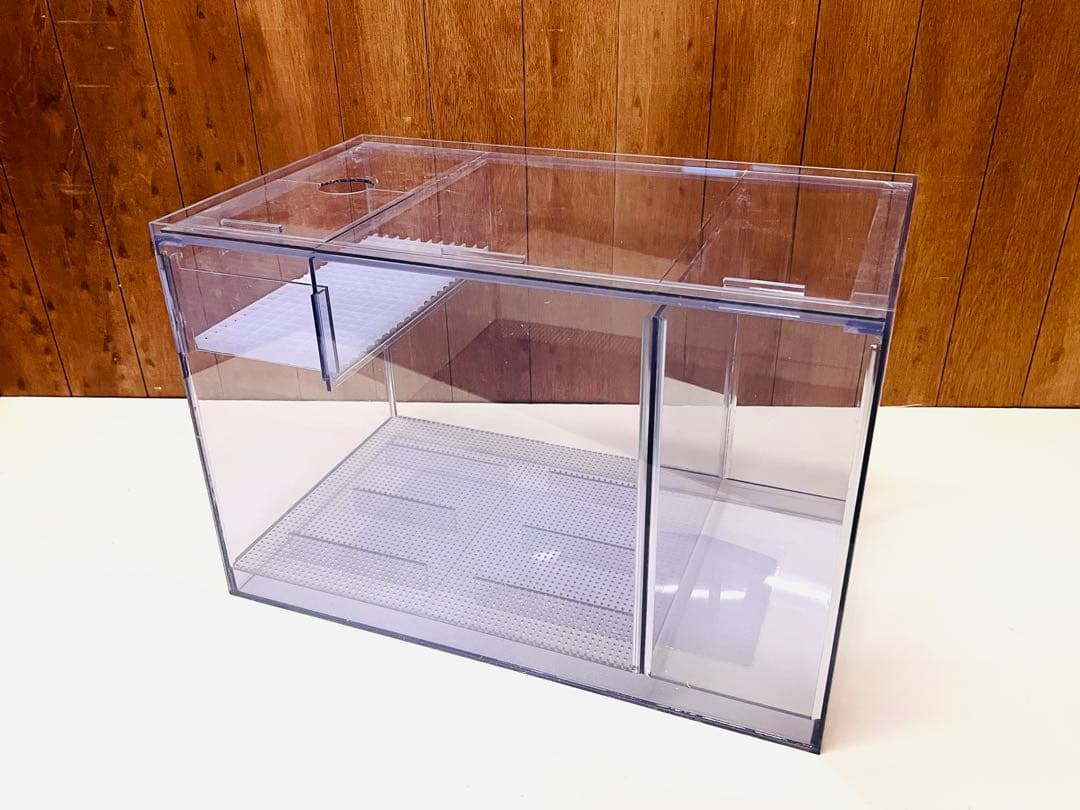 一点限定　オーバーフロー水槽用特注塩ビ濾過槽ウールBox一体式仕様