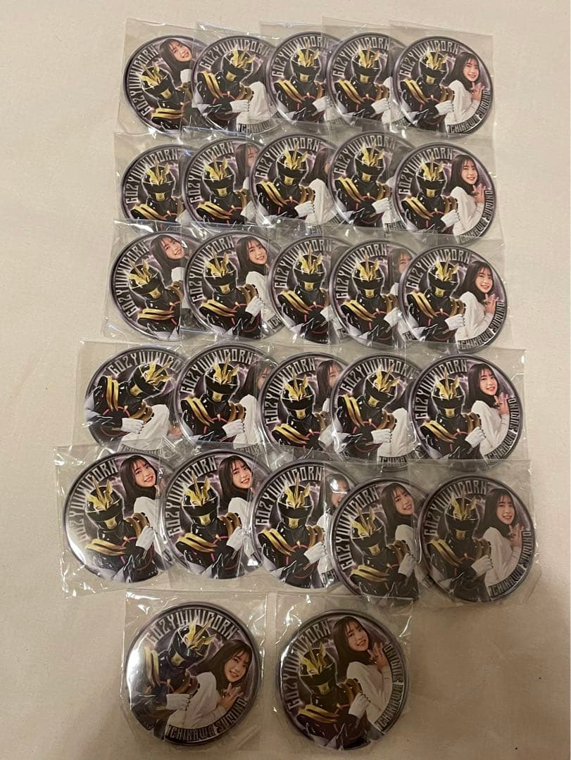 ゴジュウジャー 缶バッジ 一河角乃 ゴジュウユニコーン 今森茉耶×27