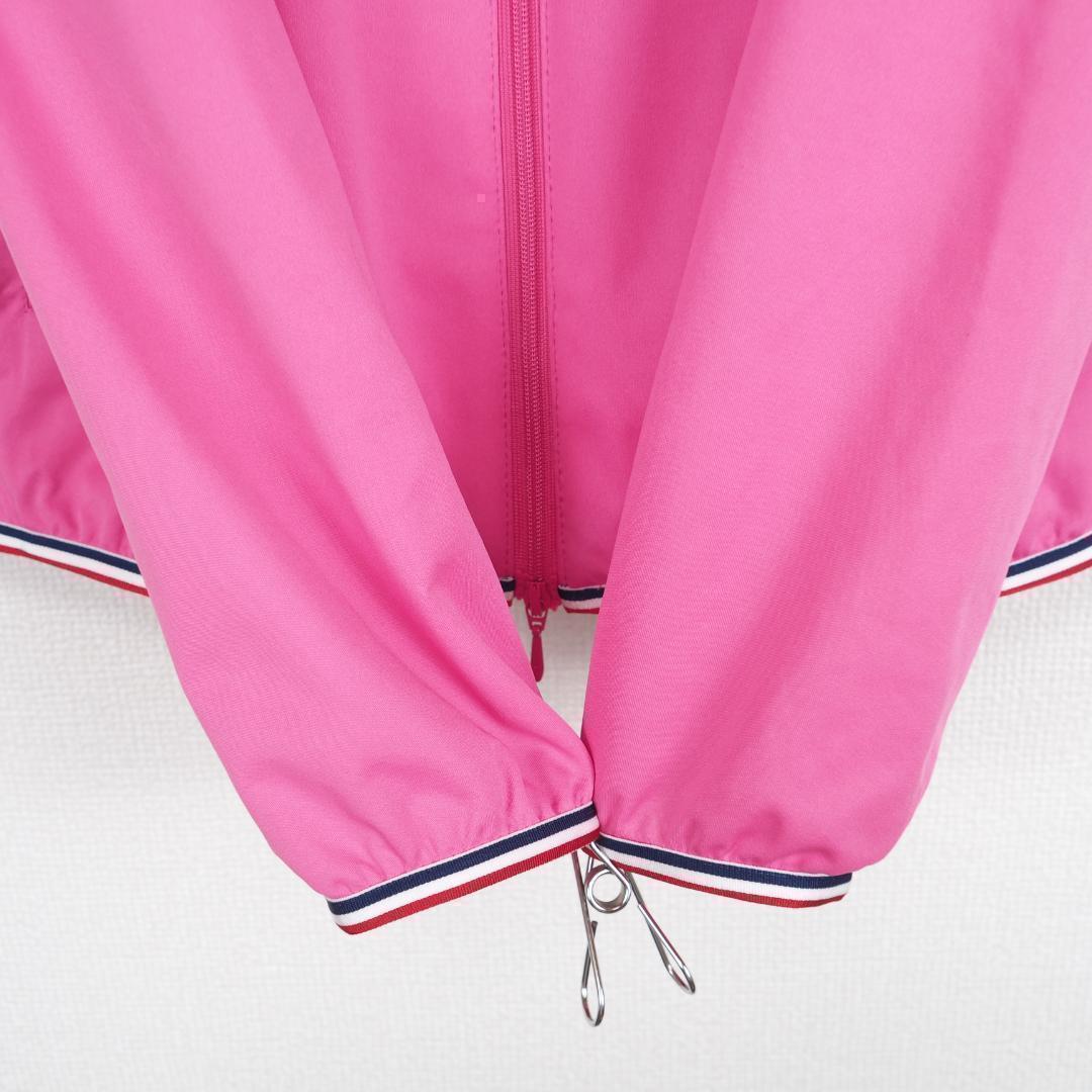 G491*23区ゴルフ ナイロン パーカー ピンク 1 M 軽量 春夏 撥水