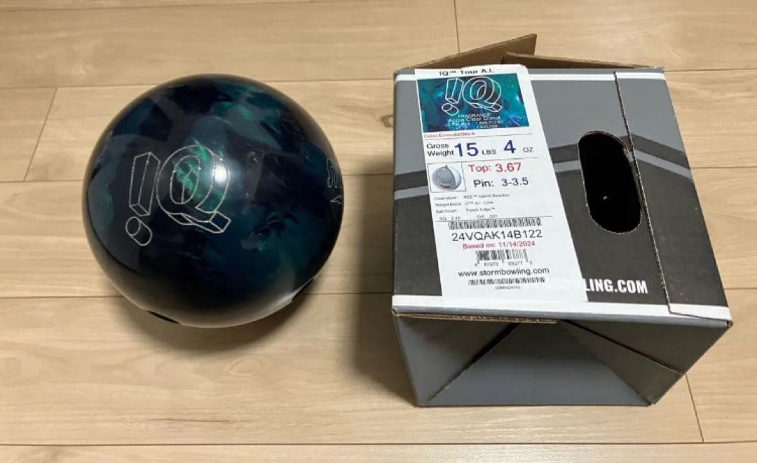 【最終価格】STORM IQ Tour A.I. ボウリングボール