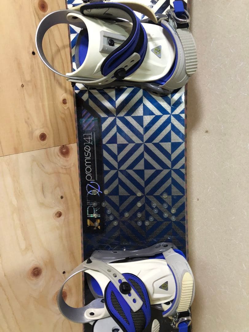 最終値引き　RIDE スノーボードビンディングセットPROMISE141