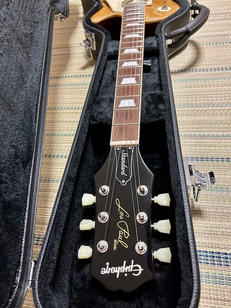タイムセール❣️Epiphone IBG Les Paul ゴールドトップ【美品】