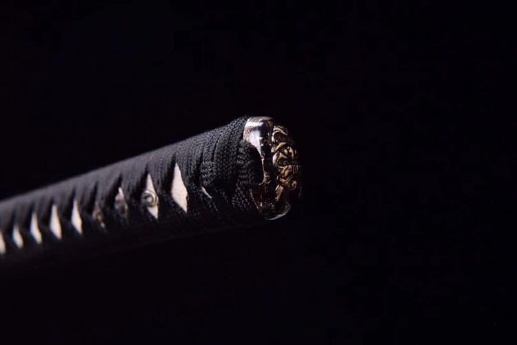 1095鋼焼刃研磨灰日本式打刀 武具　刀装具　日本刀　模造刀 居合刀