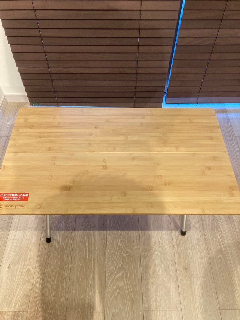 【美品】スノーピーク　ワンアクションローテーブル