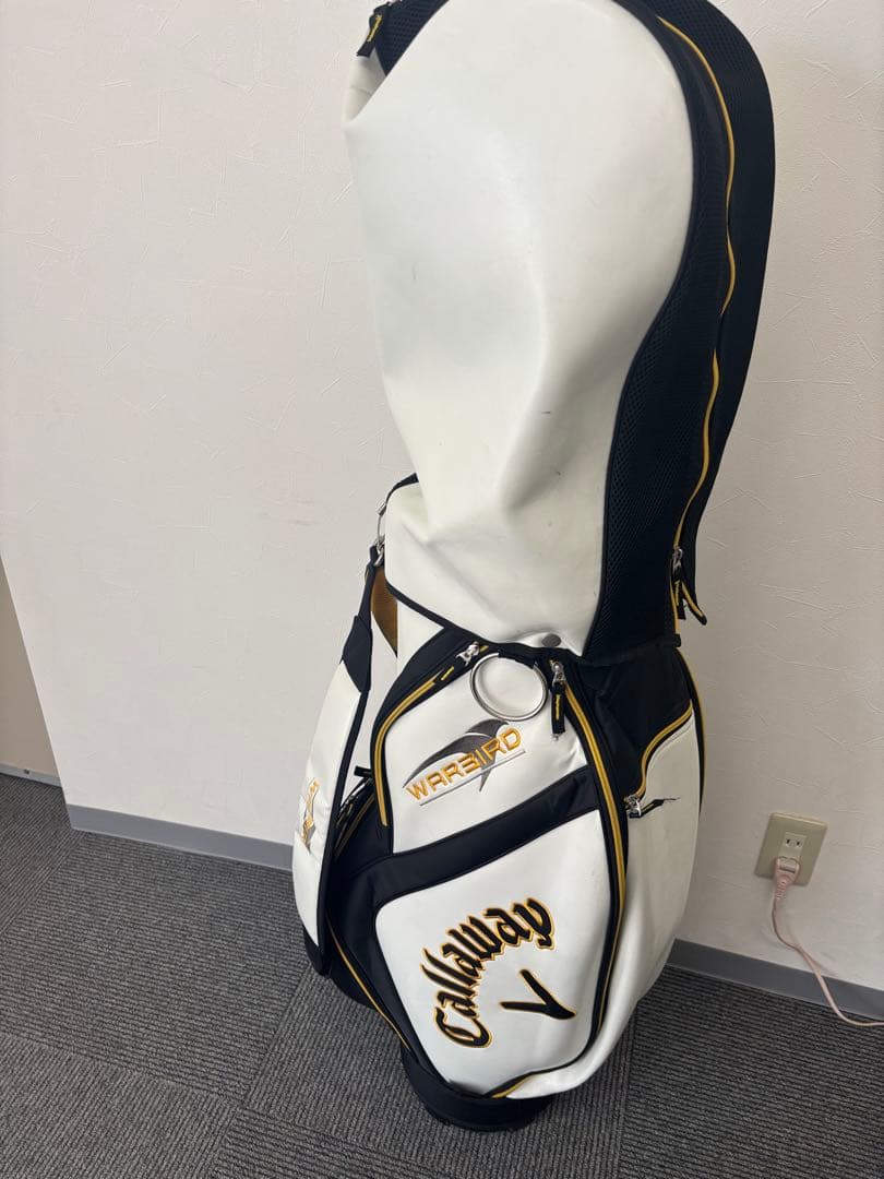 Callaway キャディバッグ ホワイト/ブラック ゴルフバッグ