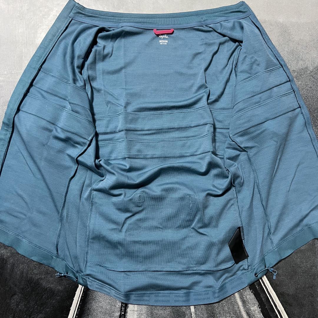 Rapha メンズ ブルベ ジャージ Mサイズ 半袖 ブルー