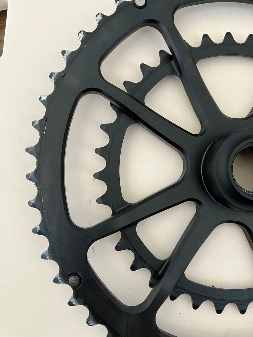 美品★軽量！CANNONDALEホログラム Siクランクセット172.5mm