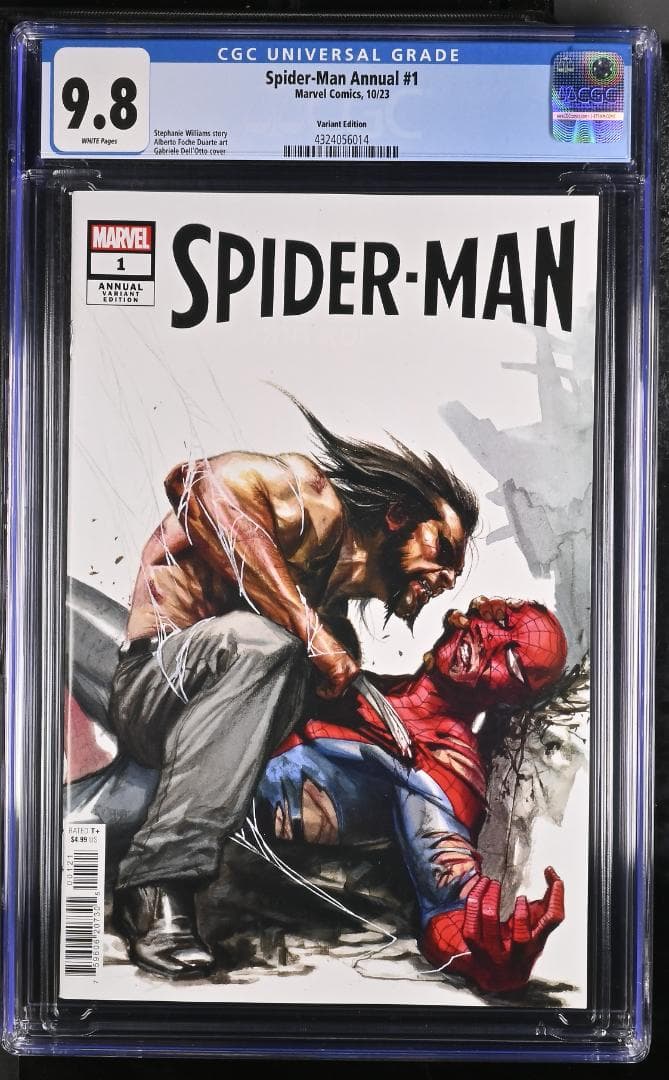 アメコミリーフ ASM Annual #1 Dell'Otto CGC 9.8