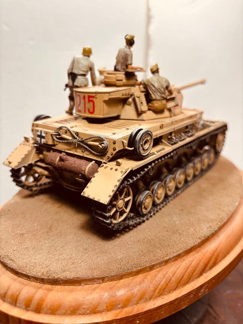 タミヤ　1/35 ドイツ軍 4号戦車G型　北アフリカ戦線