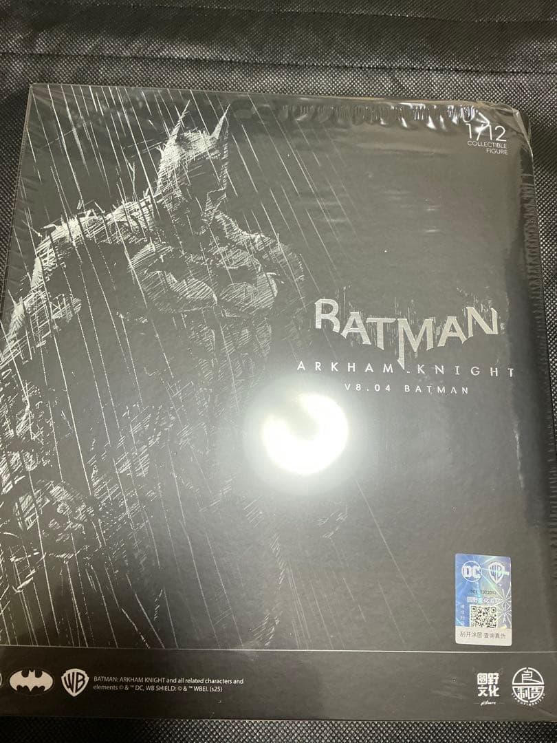 【開封済】 良品製造 1/12 バットマン アーカム・ナイト 初回予約特典付き