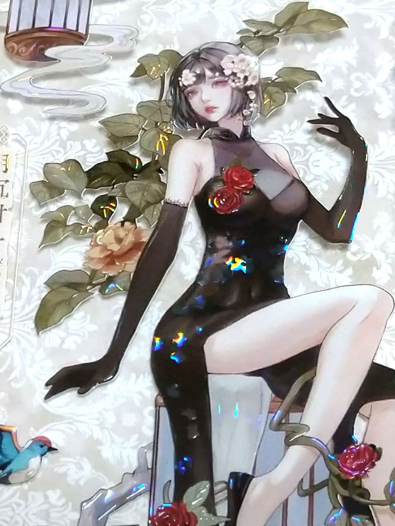 ✩再販✩J1144＃丽姝婉语(贝壳光)shine切り売り海外人物マステ