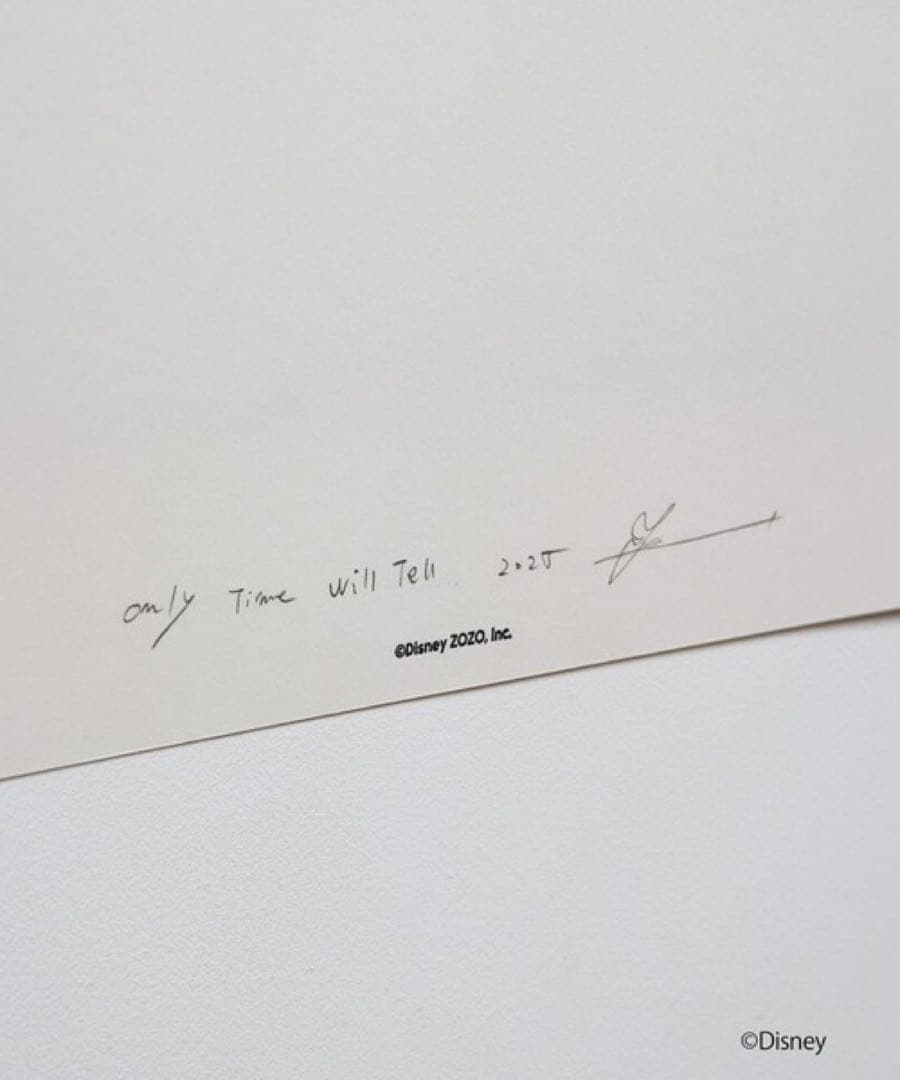 井田幸昌　シルクスクリーン《Only Time Will Tell》