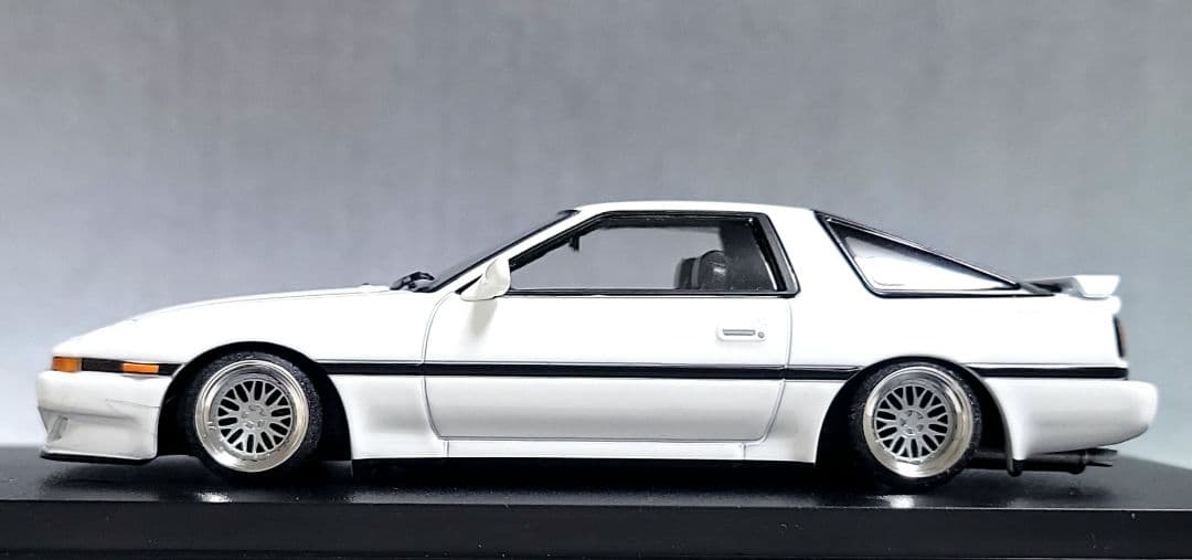 1/43　トヨタ　スープラ改　MA70　BBS-LM　アルミ製　深リム　ハチマル