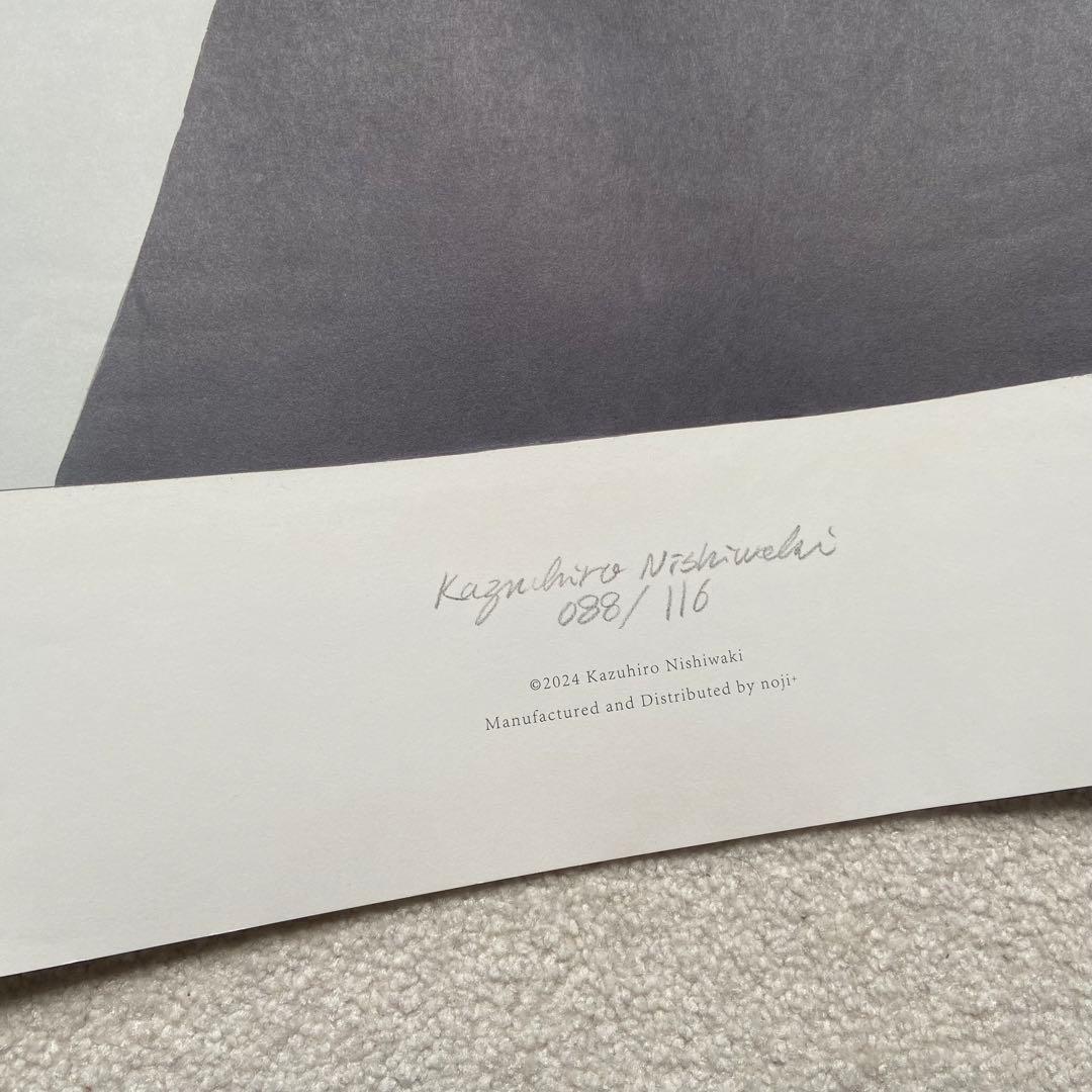 西脇一弘　noji限定ポスター