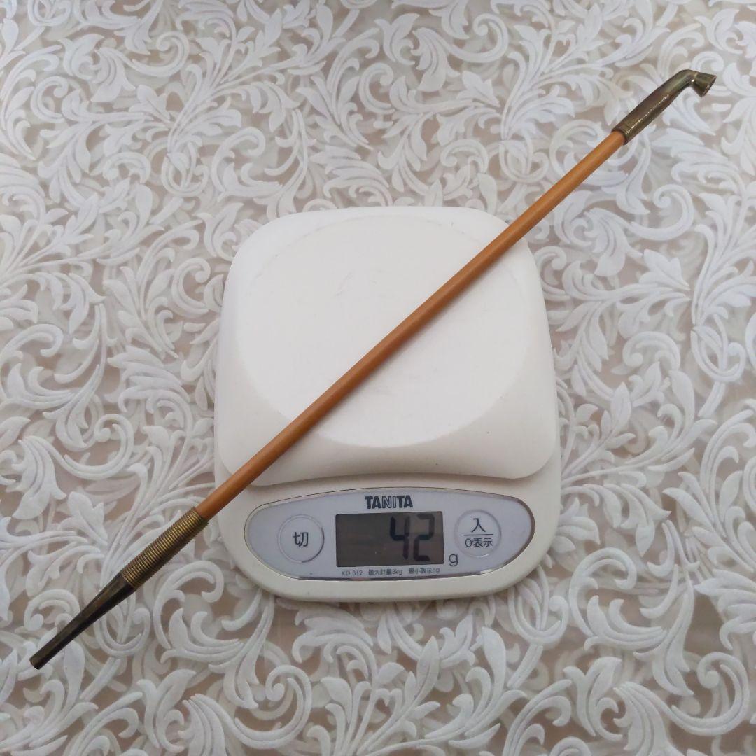 如心キセル　【ノム　】　煙管　中川浄益　作　如心斉好　表千家　《匿配》