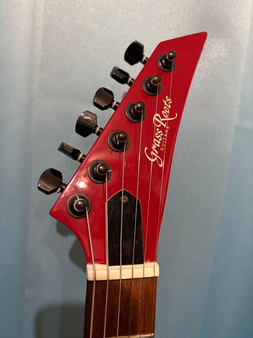 グラスルーツ ストラトタイプ 赤 Grass Roots Red