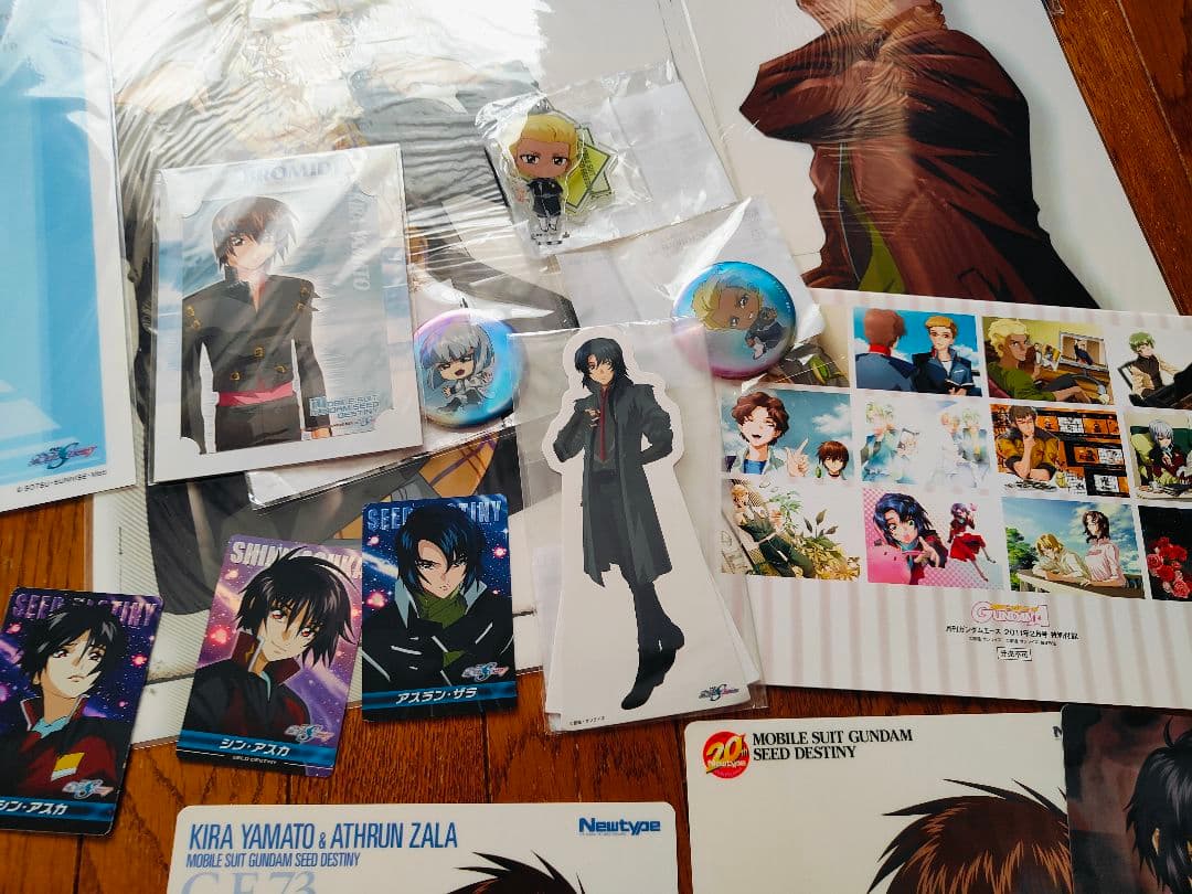 ガンダムSEED グッズ ポートレート クリアファイル ポスター 等 セット