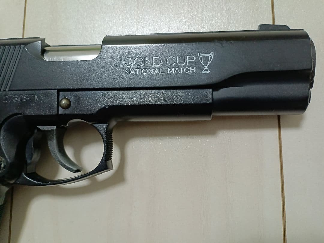 【中古品】WA固定ガスガン「コルト ゴールドカップ ナショナル マッチ」