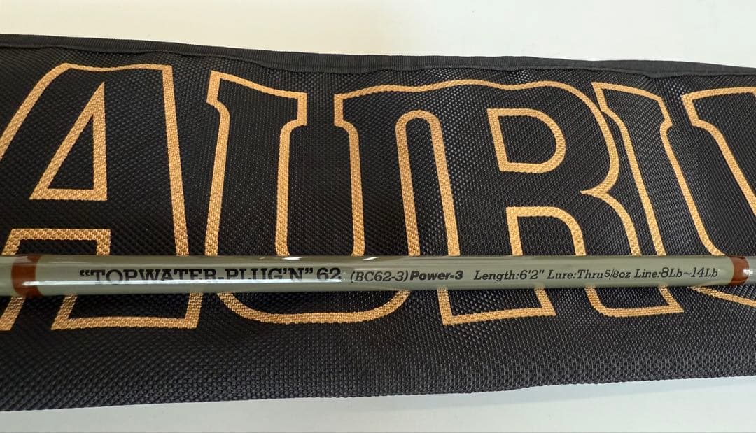 SAURUS PLUG’N’’62BC62-3＆Abu5000C Classic