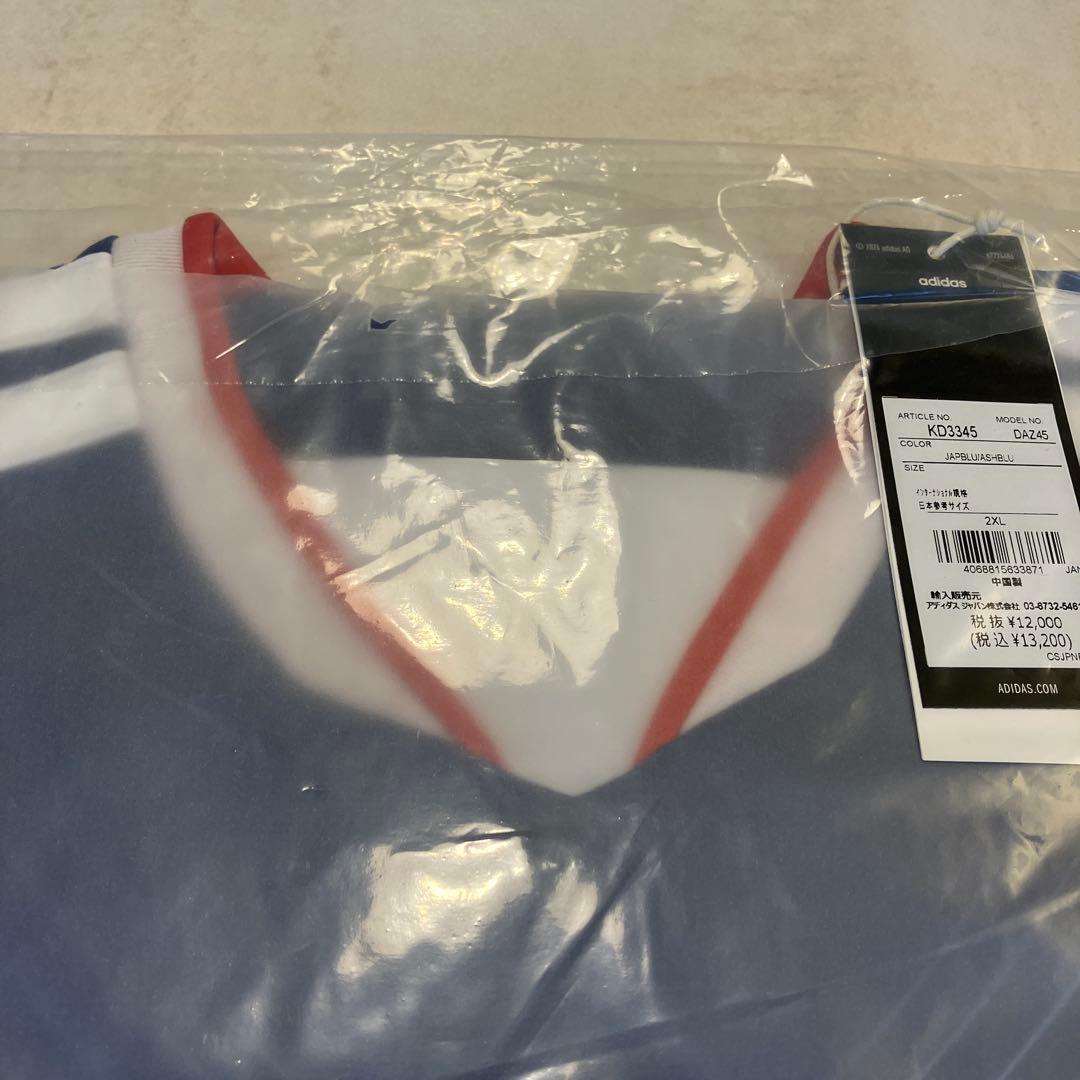 新品未開封　adidas サッカー日本代表　レプリカユニフォーム　2XL 正規品