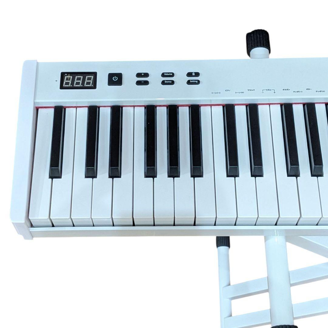 美品 CARINA カリーナ 88鍵盤 電子ピアノ スタンド付き ホワイト