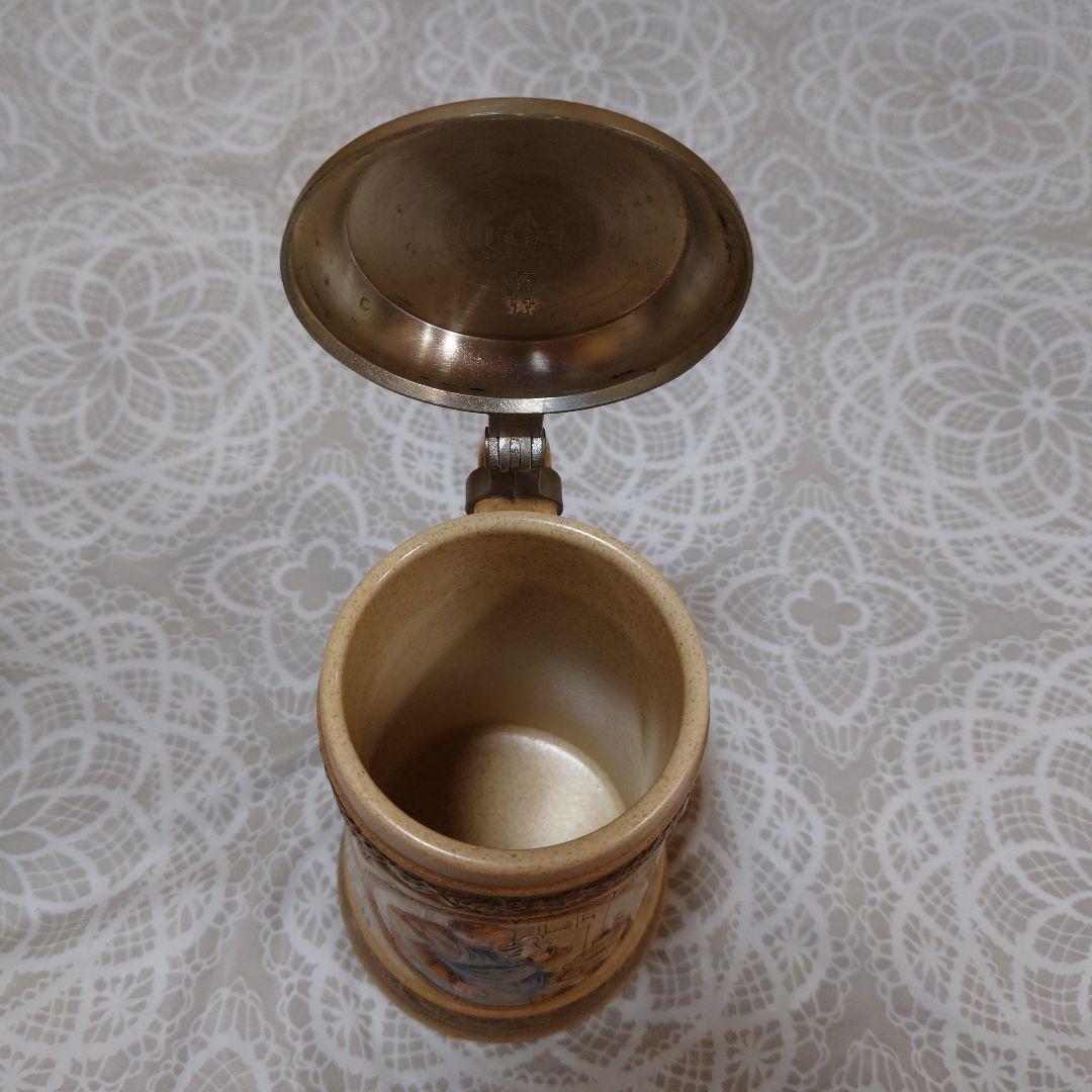 限定アンティークドイツ製ビールジョッキ 3点セット観賞用コレクション